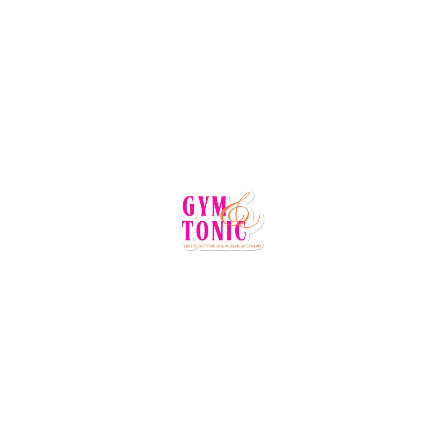 Gym & Tonic Sticker
