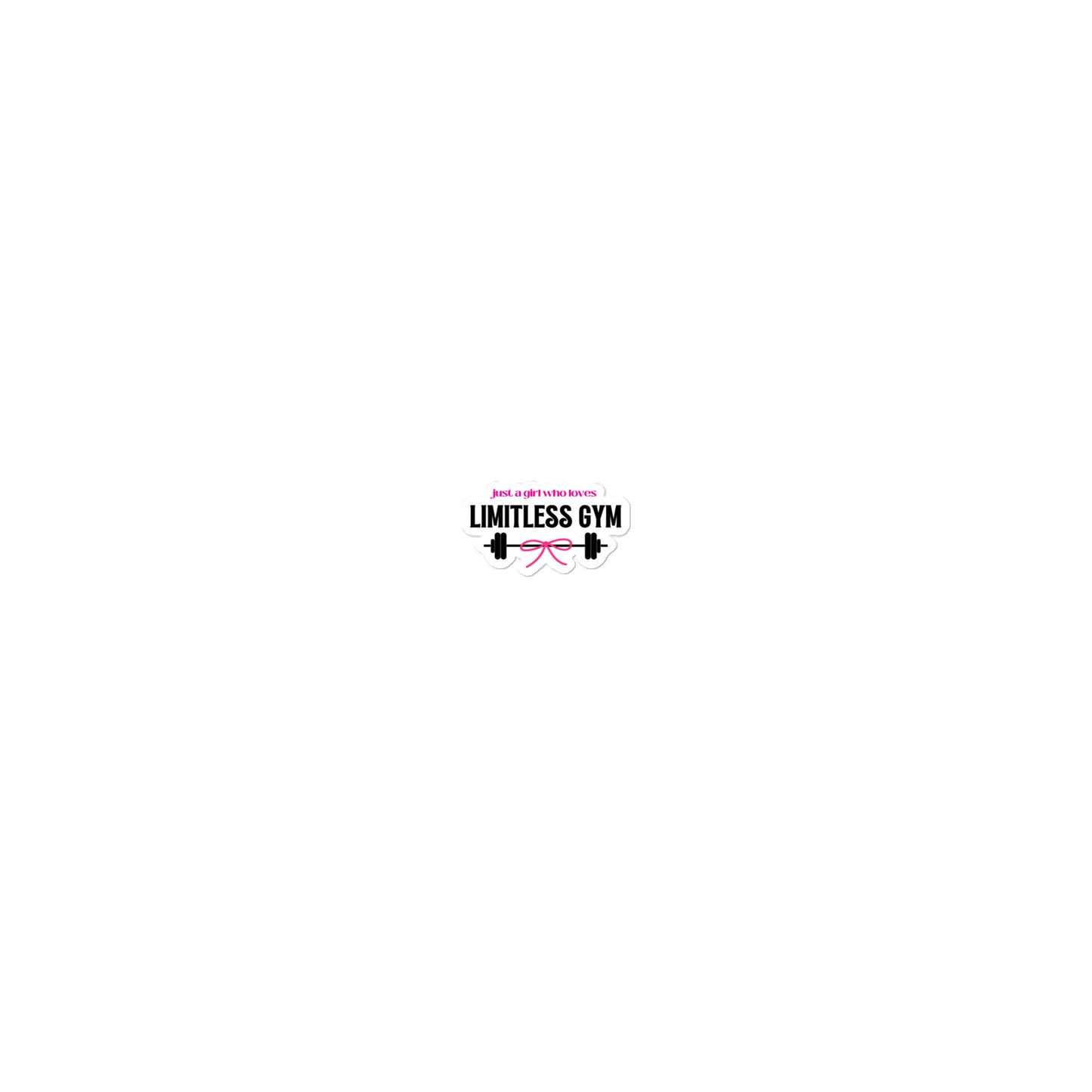 Just a Girl Sticker
