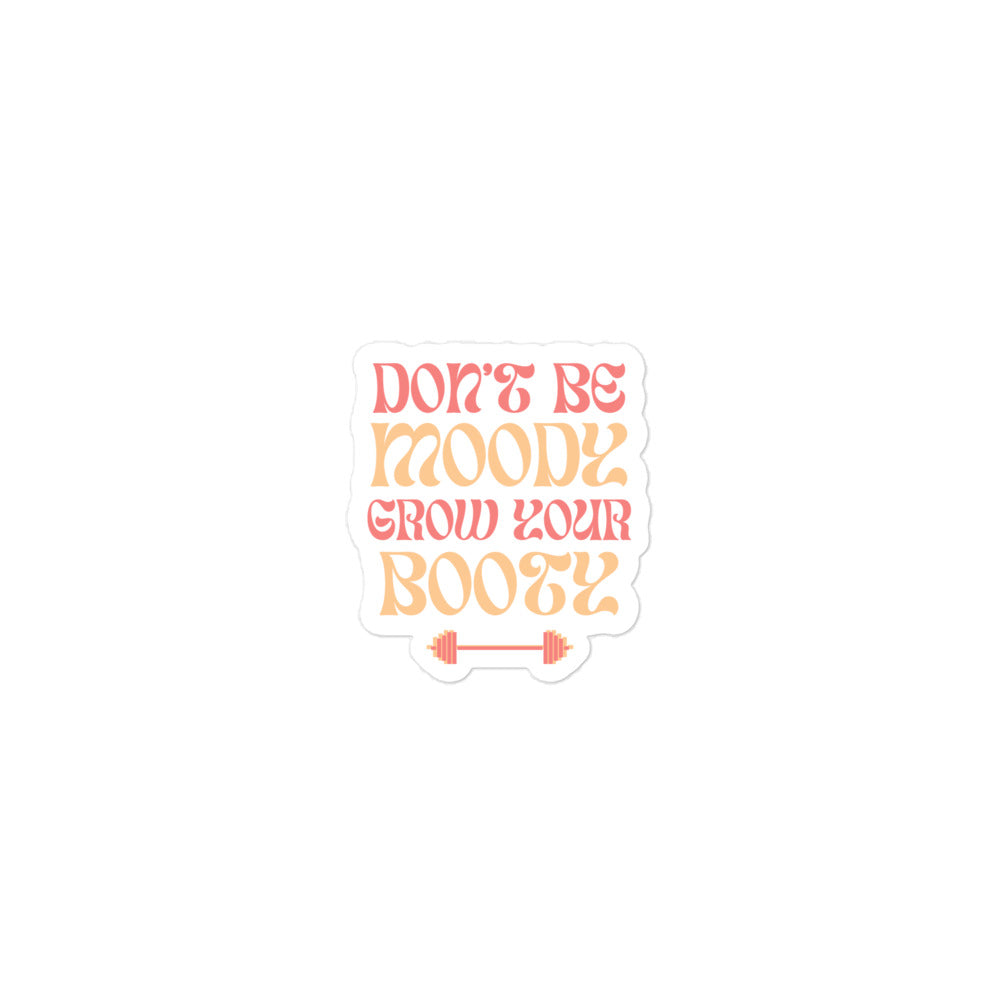 Moody Booty Sticker