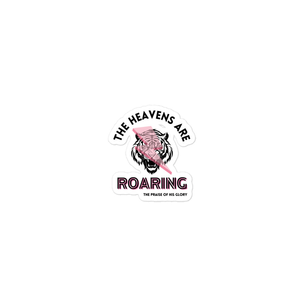 Heavens Roaring Sticker