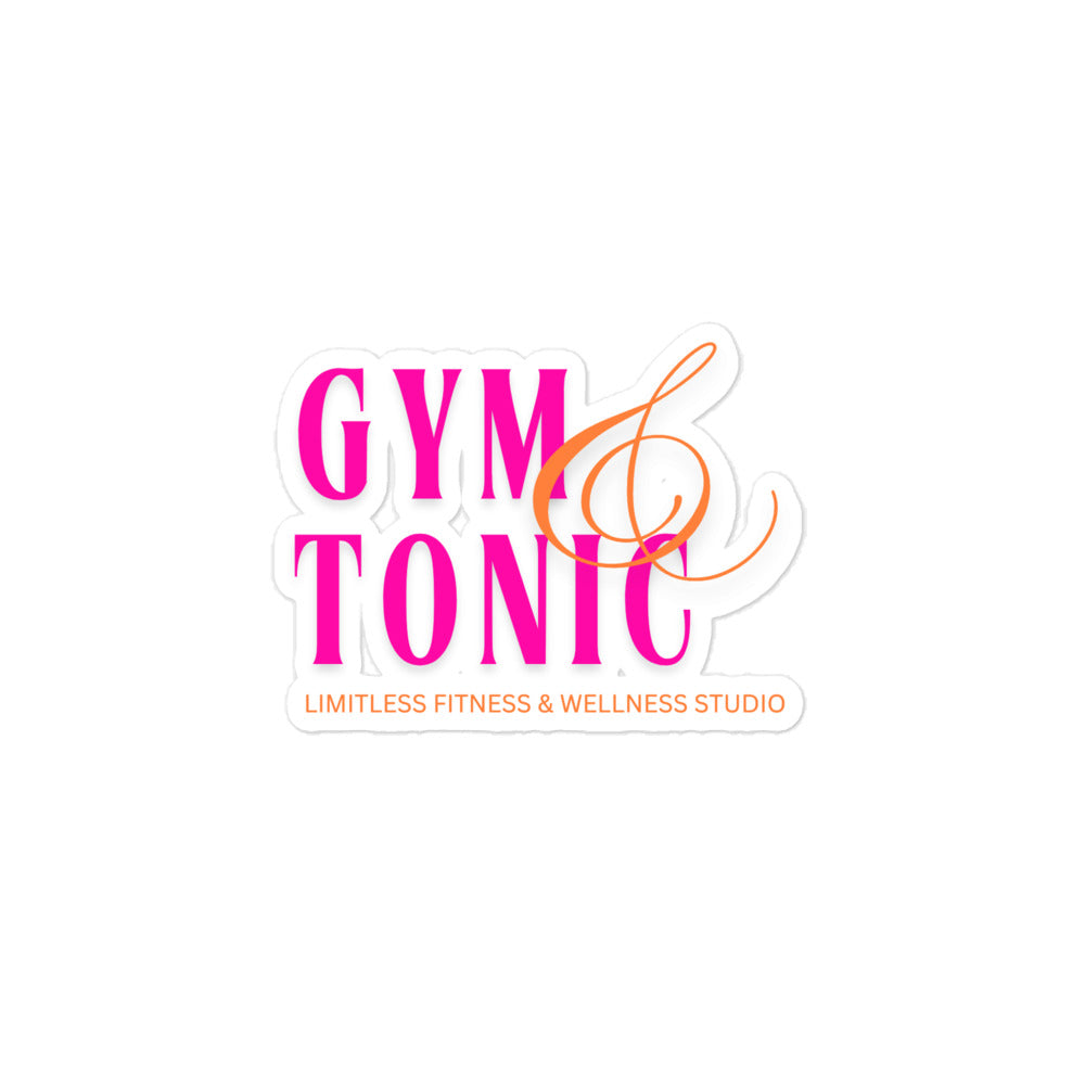 Gym & Tonic Sticker