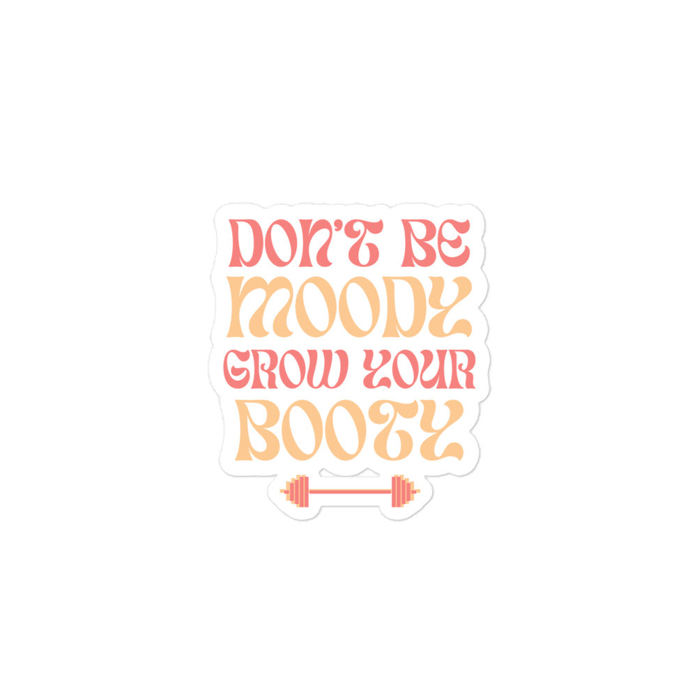 Moody Booty Sticker