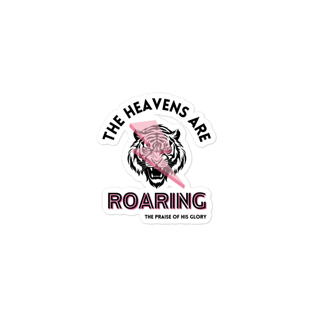 Heavens Roaring Sticker