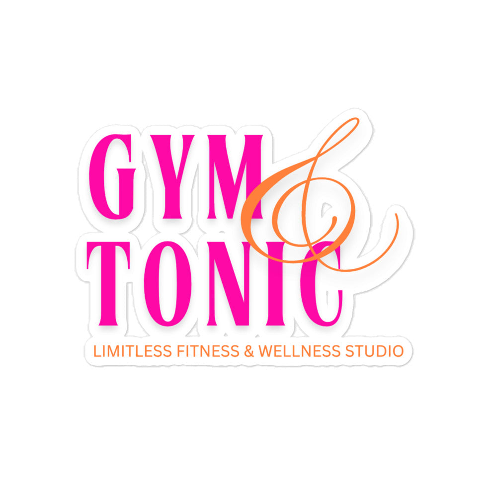 Gym & Tonic Sticker