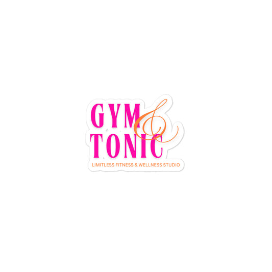 Gym & Tonic Sticker