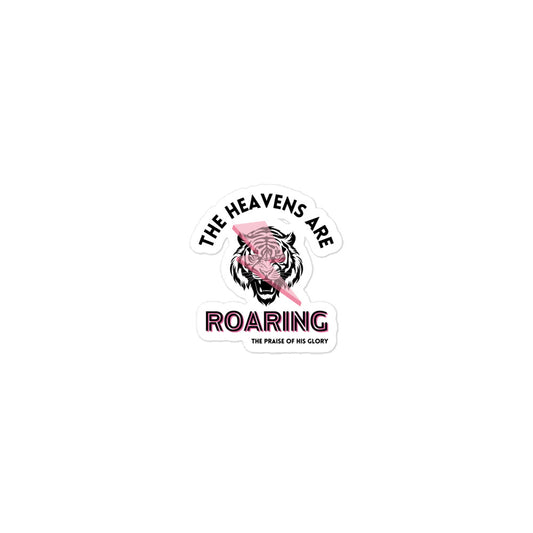 Heavens Roaring Sticker