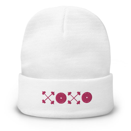 XOXO Barbell Beanie